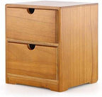 Storage Chest, Wooden Drawer Box, Desk Top Storage with 1/2/3/4 Drawers,Storage Box Drawer Box Desk Organizer, Cosmetic Drawer Storage Box-2-Drawer by Unknown