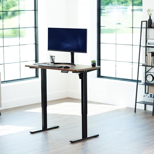 VIVO Rustic Vintage Brown 43 x 24 in Solid Table Top, DESK-TOP43N - Image 2