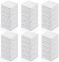 Oudain 200 Pcs White Cleaning Cloths Bulk Reusable Cleaning Rags by Oudain