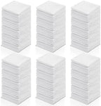 Oudain 200 Pcs White Cleaning Cloths Bulk Reusable Cleaning Rags by Oudain