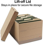 Staples Medium-Duty 100% Recycled Storage Boxes, Letter/Legal, 12-Pack - Image 3