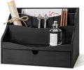 Rebee Vision Mail Organizer for Desk with Drawer for Store Jewelry, Black by REBEEVISION