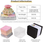 3D Memo Pad, 3D Calendar 2027, Time Piece Calendar, Tear-Off Calendars 2027, 3D Paper Carving Art Memo Pad, Art Carving Sticky Notes for Office Home Gifts Ornaments (Castle in the air) - Image 5