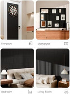 Bumusty 48" x 36" Large Cork Board Alternative, Black - Image 6