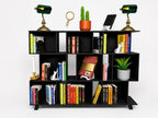Mini Bookshelf Display Compatible with ZURU Mini Brands Book - Black - Image 3
