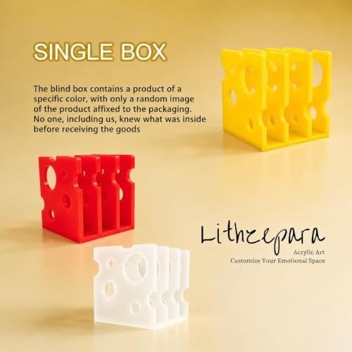 Acrylic 3 Section Magazine Vertical File Holder Organizer Book Holder Storage Box For Home And Office Cheese Shape Desktop Decorative Book Stand - Image 2