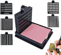 Sticky Note Holder with Stencil Set, 2-Pack Desk Organizer for 3x3 Pads by Unknown