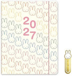 2027 Just Right Monthly Planner, 7.5 x 9.75", Miffy A Year in Color by OrangeCircleStudio