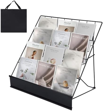 Book Display Rack with Storage Bag for Library Classroom by Unknown