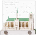 3D Memo Pad, 3D Calendar 2027, Time Piece Calendar, Tear-Off Calendars 2027, 3D Paper Carving Art Memo Pad, Art Carving Sticky Notes for Office Home Gifts Ornaments (Notre-Dame de Paris) by JCSY