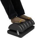 Mind Reader Air-Cloud Memory Foam Under Desk Footrest, Ergonomic Support for Back, Hip, Legs, Knees & Feet, Adjustable Height, Memory Foam, Black by MindReader