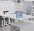 Acrimet Horizontal Triple File Folder Organizer Sorter, Letter Size, Blue - Image 6