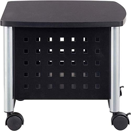Safco Underdesk Multi Functional Stand - 1855BL, Powder Coated Steel, Swivel Wheels, Holds 100 lb - Home Orginization Solutions - Image 3