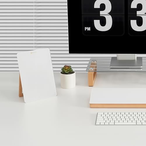 Yeoux Office Essential - Desktop Glass Whiteboard Combination - Image 2