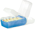 HAN 998-643, Croco Flashcard Index Box. for Learning Vocabulary in an Ingeniously Simple Way, A8, Translucent Blue - Image 4
