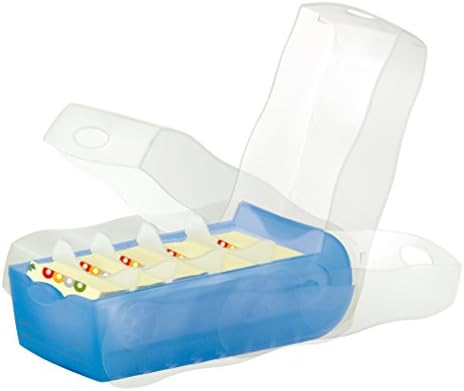 HAN 998-643, Croco Flashcard Index Box. for Learning Vocabulary in an Ingeniously Simple Way, A8, Translucent Blue - Image 4