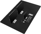 Mydours 55"x28" Extra Large Desk Mat - Full Desk Blotter Pad, (Black) by Mydours