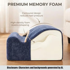 Keep Warm Foot Stool Foot Rest for Under Desk At Work - Image 6
