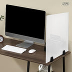 2-Piece Desk Dividers, 24" x 18" Desk Privacy Panels, Frosted Acrylic Office Partitions, Table Divider with Clamps, Privacy Dividers for Schools Office Call Centers Workstation - Image 6