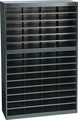 Safco 9231BLR E-Z Stor Literature Organizer, 60 Letter Size Compartments, Black by SafcoProducts