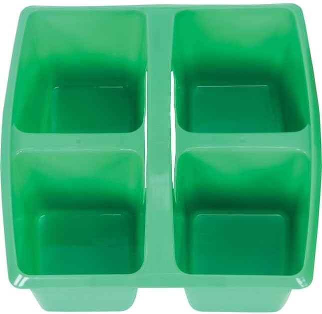 Really Good Stuff Four-Equal-Compartment Caddies with Handles - Image 4