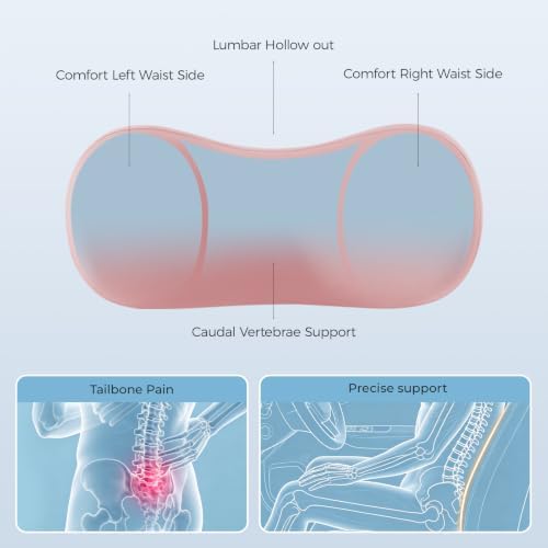 BABUR Lumbar Support Pillow for Car, Coccyx Pain Relief Cushion - Image 7