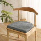 Chair Cushions: Premium High-Density Memory Foam Seat Cushion for Office, Home, & Car - Ergonomic Design for Comfortable Sitting, Relieves Pain & Tailbone Pressure with Non-Slip Bottom, 4 Pack, Gray - Image 3