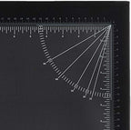Artistic Office Products 17" x 22" Logo Pad Lift-top Desktop Organizer Desk Mat, Black/Clear - Image 2