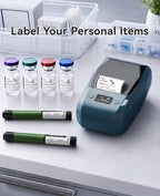 NIIMBOT M2/M3 Thermal Transfer Labels 3 Rolls, 1.57''×0.79'', Purple - Image 4