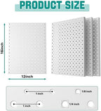 EVERHANGER Metal Pegboard Panels, Heavy Duty Pegboard Wall Organizer - Image 2