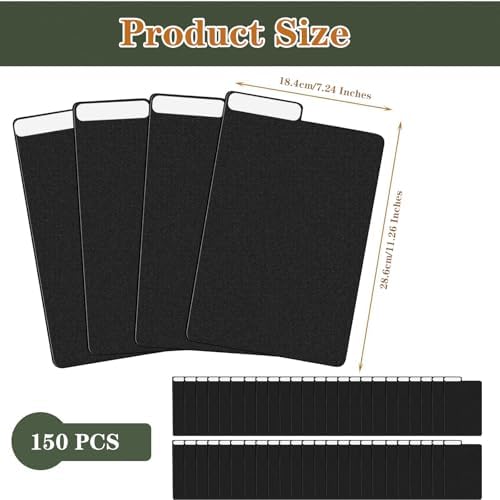 150 Pieces Comic Book Dividers with Tabs,Patient Divider Cards,Card Dividers Comic Book Boards for Storage Boxes 11.22 X 7.24 Inche - Image 2