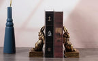 Book Ends for Shelves to Hold Books Hevay Duty,Decorative Rabbit Bookends - Image 6