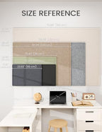 Fluxynara 35.4"x23.6" Large Bulletin Board,Coastal Haze - Image 5