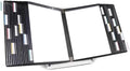 Tarifold Desktop Reference Display System, 30 Pockets, Expandable, Black by TARIFOLD