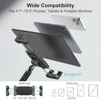 Portable Monitor Stand 15.6", Heavy Duty Tablet Arm Mount with Desk Clamp - Image 3