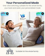 3-in-1 Wireless Lower Back Massager with Heat, Air Compression & Vibration - Image 6