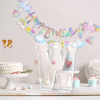 13.8" Acrylic Letter Charcuterie Tray,Fillable Alphabet Box (Letter W) - Image 4