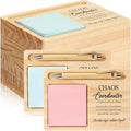 10 Pcs Back to School Teacher Appreciation Gifts Bulk Wooden Sticky Note Holder Motivational Thank Your Gift Inspirational Sticky Notes for Teacher Back to School (Coordinator) by Unknown