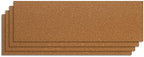 Manton Cork 12" x 36" x 3/8" Thick Cork Sheets (4-Pack) with Adhesive Strips, 100% Natural and Sustainable Cork Bulletin Boards. Perfect for Home, School, and Office by MantonCork