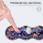 Desk Mat, Mouse Pad with Wrist Rest, 4-in-1 Large Mouse Pads for Desk, Ergonomic Mouse Pad and Keyboard Wrist Rest Gaming Keyboard Mat for Office,Magic Mushrooms - Image 2