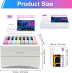 Piano Calendar 2026 Desk Calendar, Magical Music Themed Singer Korean Kpop Playable Piano Desk Monthly Calendar, Demon Mini Piano With 12 Music Scores in 13 Cards for Hunters Fans Gifts Home Decor - Image 2