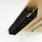 Under Desk Cable Management - Breathable & Fire Retardant Mesh - Flexible Tray - Easy Installation - Adjustable Straps - Image 4