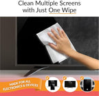 iCloth 70% Isopropyl Alcohol XL Screen and Electronics Wipes, Lint-Free, Streak-Free, Fast-Drying, Removes Dust and Fingerprints (192 Wipes) - Image 3