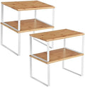 SONGMICS Cabinet Organizer Shelf, Set of 4 Spice Rack, Kitchen Storage by SONGMICSbySONGMICSHOME