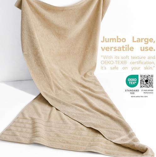 American Soft Linen 100% Cotton Luxury Turkish Towels, 2PC 35x70 Bath Sheet - Image 3
