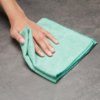 COASTWIDE Microfiber Cloths, 16" x 16", Green, 48/Pack (CW52878-4PK-VB) - Image 3
