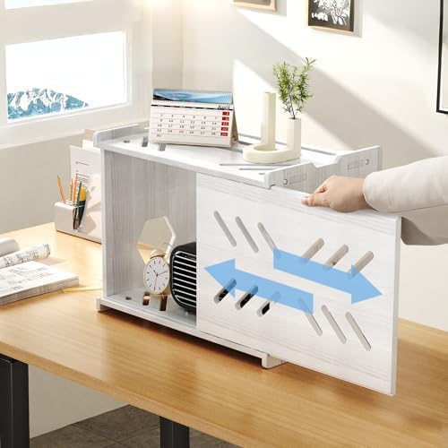 CABTE Solid Wood Projector Shelf Router Shelf Projector Stand - Image 3