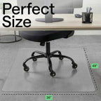 GORILLA GRIP Office Chair Mat for Carpet Floors, Heavy Duty 36x48 Clear - Image 6