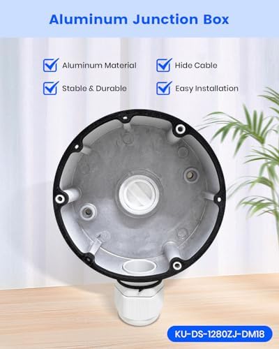 KU-DS-1280ZJ-DM18 Security Camera Junction Box for HIK IP Dome Cameras - Image 2