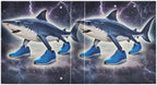 ALAZA Tralalero Tralala Meme Italian Brainrot Shark 1 3 Ring Binder 1.5 Inch Three Ring Office Binders w/clipboard & 3 Pockets, Hold 200 Sheets, 2 pcs - Image 2